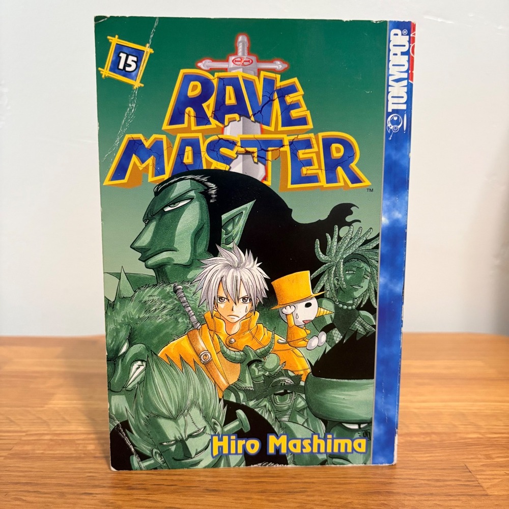 Rave Master Volume 15 Mashima First Printing English Manga Paperback OOP